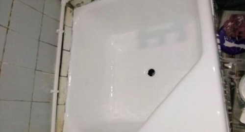 Обновление душевого поддона акрилом | Родники